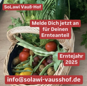 Mehr über den Artikel erfahren Ernteanteile zu vergeben!